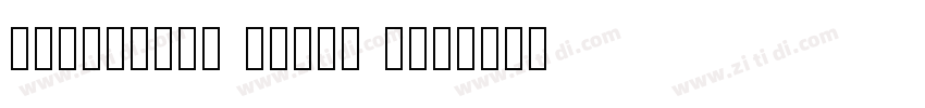 HALLOWEEN QUEEN Reg字体转换